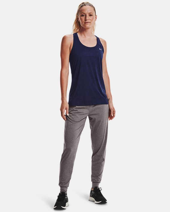 Women's HeatGear® Pants, Gray, pdpMainDesktop image number 2